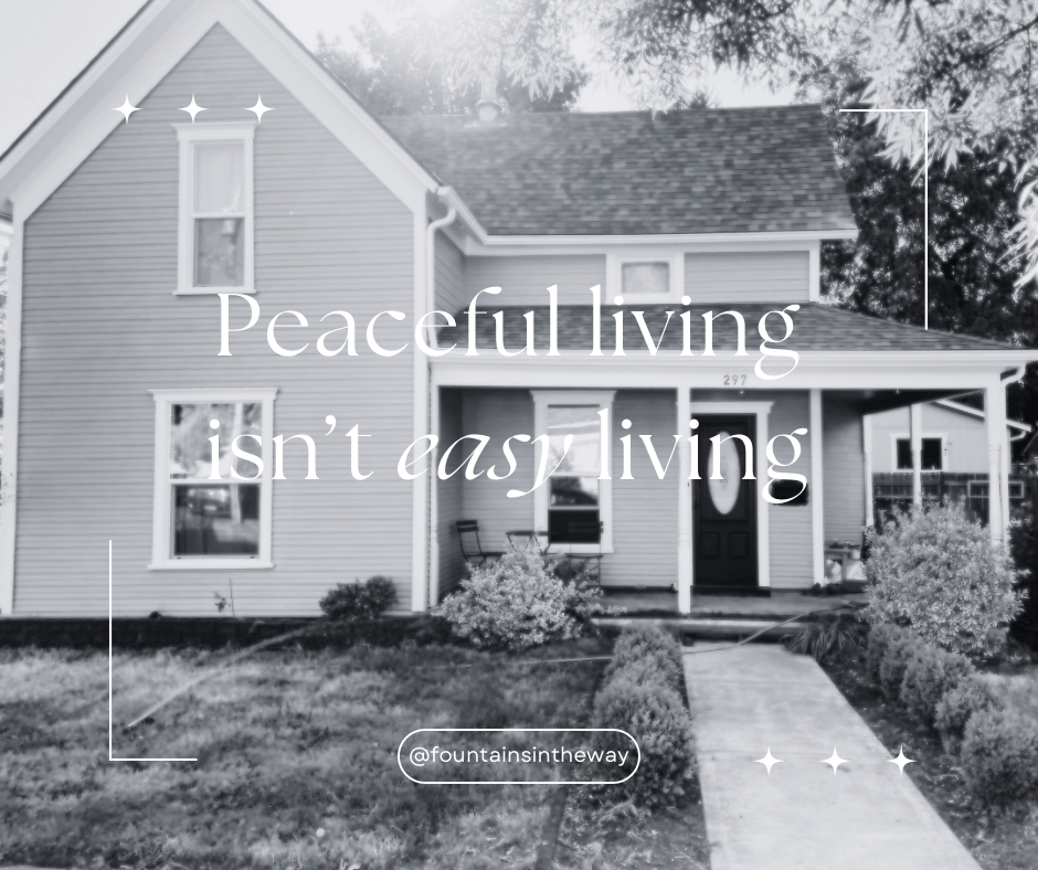 In Search of Peaceful&nbsp;Living